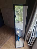 Staande passpiegel met Zwarte Lijst, Ophalen, Minder dan 50 cm, Gebruikt, 150 tot 200 cm