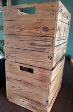8 Mooie stevige houten Kisten. Past in Kallax Ikea kast, Huis en Inrichting, Woonaccessoires | Kisten, Minder dan 50 cm, Minder dan 50 cm