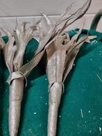Kunst bladeren gewei zilver met glitters [a651], Ophalen of Verzenden