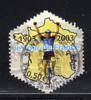 3321 - Frankrijk michel 3725 gestempeld , 100 jaar Tour de F beschikbaar voor biedingen