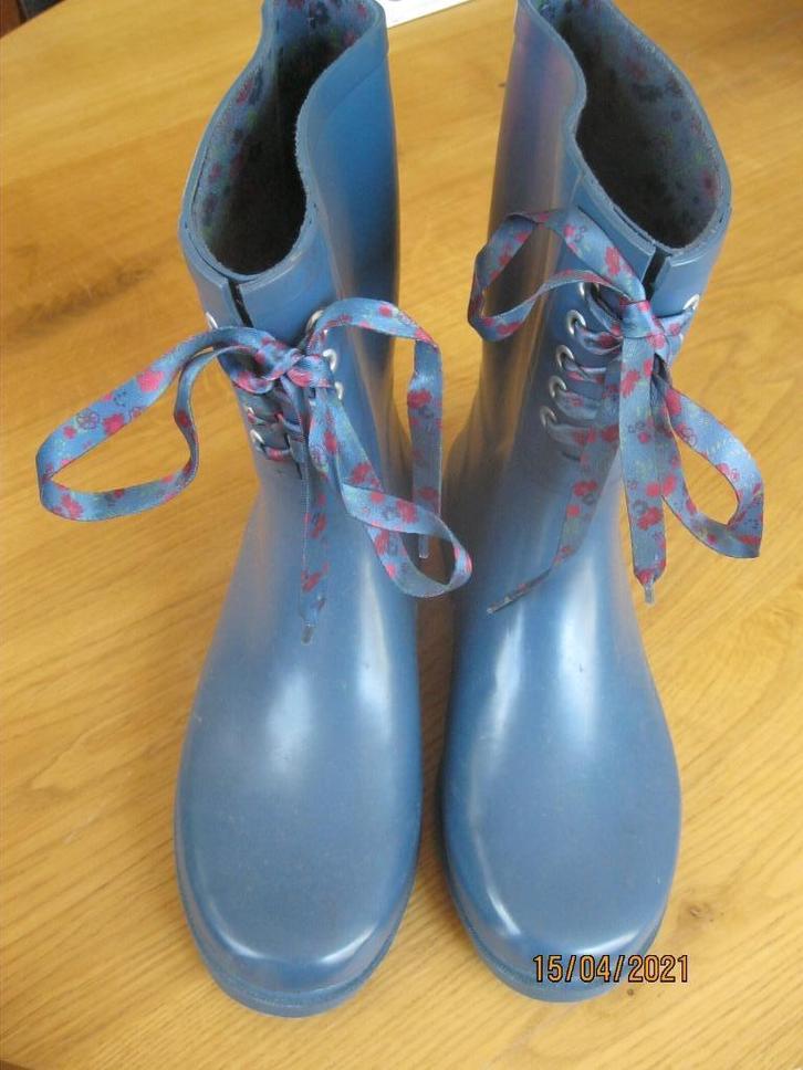 HEVEA rubber regenlaarzen:mt 40, Caravans en Kamperen, Regenkleding, Zo goed als nieuw, Regenlaarzen, Dames, Ophalen of Verzenden