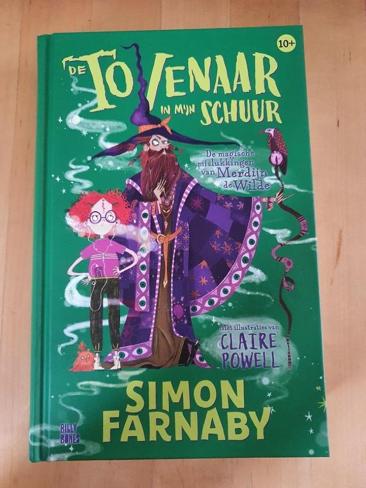 De tovenaar in mijn schuur 1  van  Simon Farnaby, Boeken, Kinderboeken | Jeugd | 10 tot 12 jaar, Zo goed als nieuw, Ophalen of Verzenden