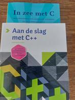 Aan de slag met C++ & In zee met C, Ophalen of Verzenden, Beta, Zo goed als nieuw, HBO
