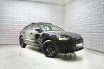 Audi Q3 SPORTBACK 35 TFSI 3x S LINE PANO VIRTUAL MATRIX LEER, 4 cilinders, 150 pk, 1505 kg, Zwart