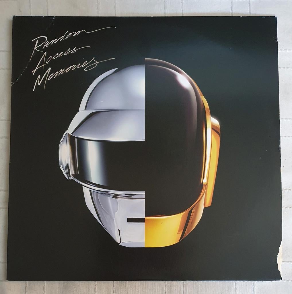 2LP Daft Punk - Random access memories - 2013 met booklet, Cd's en Dvd's, Vinyl | Dance en House, Verzenden, Zo goed als nieuw