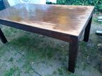 Groot massief teakhouten blad€25, Doe-het-zelf en Verbouw, Hout en Planken, Ophalen, Gebruikt, 25 tot 50 mm, 200 tot 250 cm
