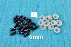 Veiligheidsoogjes 6mm, 5 paar voor € 1,55, Hobby en Vrije tijd, Breien en Haken, Verzenden, Nieuw, Breien of Haken, Overige typen
