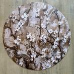 Forex wandcirkel 50x50 cm - Bloesem, Huis en Inrichting, Nieuw, Ophalen of Verzenden, Info@demuurdecoratie.nl, 9076KA