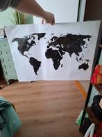 Wereld sticker map, Ophalen of Verzenden, Nieuw
