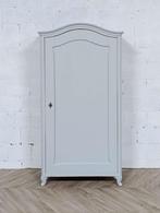 Landelijke klassieke hangkast, eendeurskast, linnenkast, Antiek en Kunst, Ophalen of Verzenden
