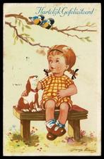 Kinderkaart afgestempeld 2.IV.1953, Verzamelen, Ansichtkaarten | Themakaarten, Verzenden, 1940 tot 1960, Gelopen, Kinderen