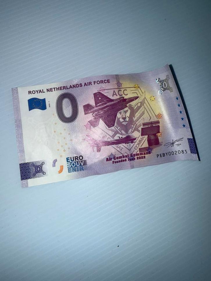 Zeldzame KLU Luchtmacht Geld - Air Combat Command, Postzegels en Munten, Munten en Bankbiljetten | Verzamelingen, Bankbiljetten