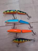 4 maal rapala, 3 jointed, polderknallers plug pluggen snoek, Watersport en Boten, Ophalen of Verzenden, Gebruikt, Overige typen