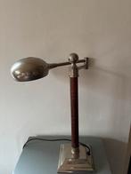 Zware zwenkarm bureau/tafellamp, Huis en Inrichting, Lampen | Tafellampen, Ophalen of Verzenden, Minder dan 50 cm