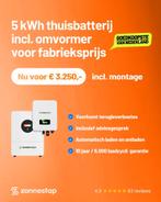 5 kw thuisbatterij incl. Omvormer, Ophalen of Verzenden
