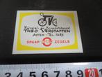 sticker fiets rijwiel bromfietshandel theo verstappen asten, Verzamelen, Ophalen, Zo goed als nieuw, Bedrijf of Vereniging
