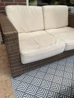 loungeset van Garden impressions, Ophalen of Verzenden, Gebruikt, Wicker, Bank