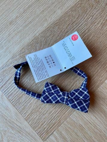 *NIEUW!* Verstelbare, geruite strik, blauw, van Zara, mt 110 beschikbaar voor biedingen