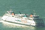 990121 Texel Veerboot _Gelopen met mooie zegel, Verzamelen, Verzenden, Gelopen, Waddeneilanden