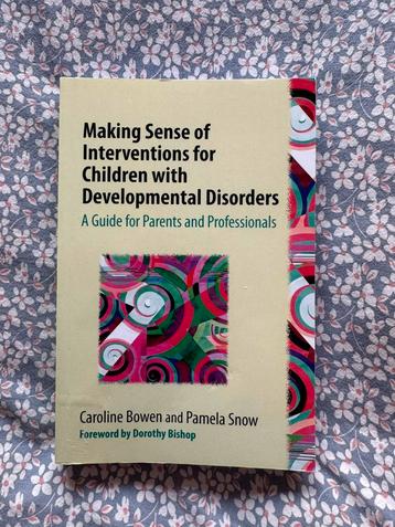 Making sense of interventions for children developmental beschikbaar voor biedingen