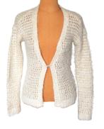 Nieuw Garcia los gebreid vestje, cardigan, Mt. XS, Verzenden, Wit, Nieuw, Maat 34 (XS) of kleiner