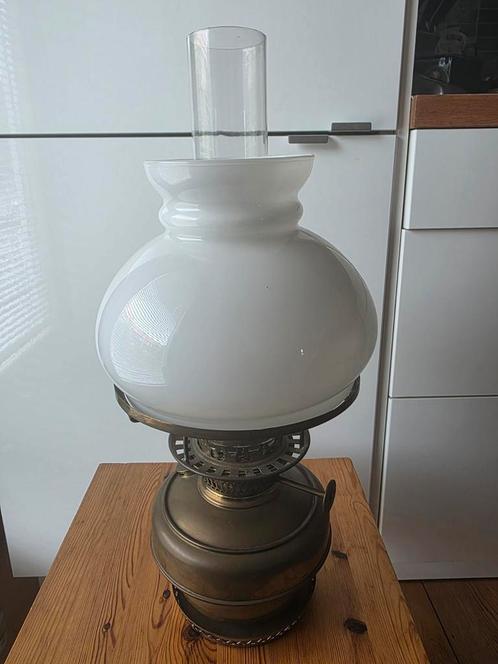 Mooie olielamp, Antiek en Kunst, Antiek | Lampen, Ophalen