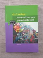 S. Verbogt - Hoofdstukken over gezondheidsrecht, Ophalen of Verzenden, Alpha, Zo goed als nieuw, HBO