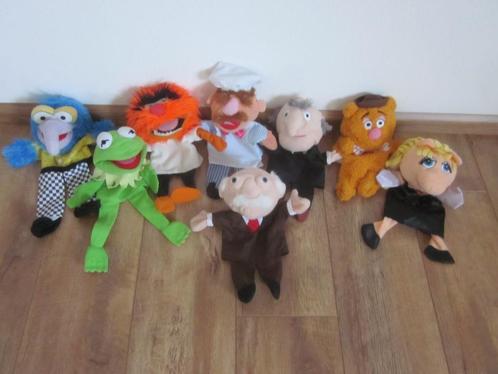 Mega Albert Heijn 8 handpoppen The Muppets complete set, Kinderen en Baby's, Speelgoed | Knuffels en Pluche, Nieuw, Kikker, Ophalen of Verzenden