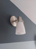 2 leuke wandlampjes, Ophalen of Verzenden, Gebruikt, Metaal of Aluminium, Plafondspot of Wandspot