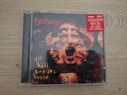 Cd Destruction – All Hell Breaks Loose. (2000), Cd's en Dvd's, Cd's | Hardrock en Metal, Zo goed als nieuw, Ophalen of Verzenden