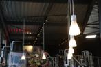 Online Veiling: Hanglampen incl. rail, Huis en Inrichting, Lampen | Hanglampen, Gebruikt