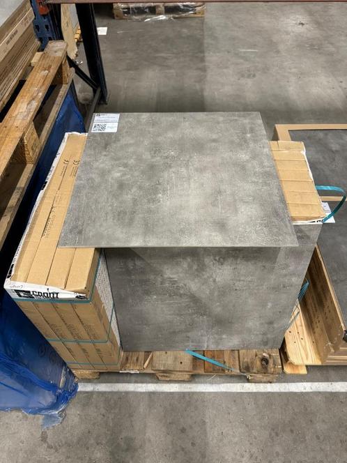 Restpartij keramische tegels Solution Grey R10 60x60, Doe-het-zelf en Verbouw, Tegels, Nieuw, Vloertegels, Keramiek, 60 cm of meer
