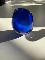 Copier Spijkervaas Leerdam Blauw 1958, Antiek en Kunst, Antiek | Glas en Kristal, Ophalen