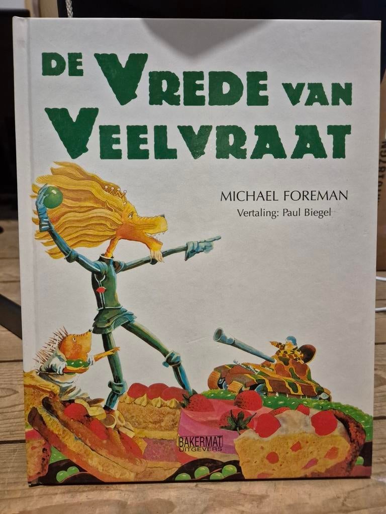 M. Foreman - De vrede van Veelvraat, Boeken, Ophalen of Verzenden, Zo goed als nieuw, M. Foreman