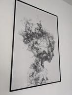 Abstracte Kunst Print met Zwarte Lijst, Ophalen