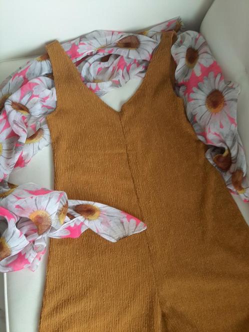 Mooie  okergele dames jumpsuit van mng casua.l, Kleding | Dames, Jumpsuits, Zo goed als nieuw, Geel, Ophalen of Verzenden