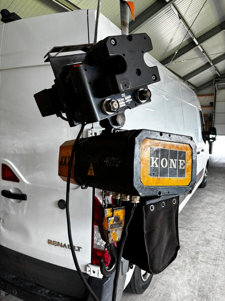 Kone kx10 1.6t met elektrische loopkat, Doe-het-zelf en Verbouw, Lieren en Takels, Ophalen