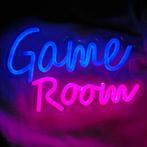 Neon verlichting  led 'Game Room' op plexiglas met schakelaa, Huis en Inrichting, Lampen | Wandlampen, Nieuw, Ophalen of Verzenden