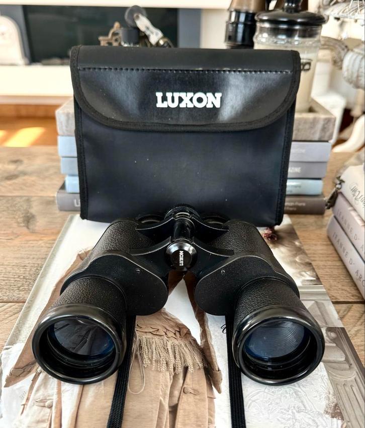Luxon Verrekijker 8x40 - Klassiek!, Audio, Tv en Foto, Optische apparatuur | Verrekijkers, Gebruikt, Porro (met knik), 8 tot 12x
