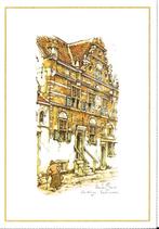 Ansichtkaart	Anton Pieck	Enkhuizen	De Waag, Verzamelen, Verzenden, 1980 tot heden, Ongelopen, Overige thema's