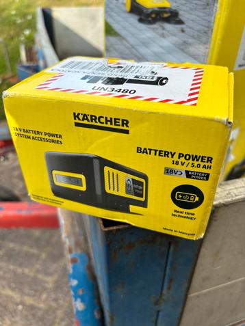 Karcher 18V 5.0 ah accu beschikbaar voor biedingen
