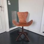Stoel metaal bruin, Huis en Inrichting, Fauteuils, Ophalen, Zo goed als nieuw, Metaal