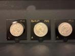 Duitse 3 Mark Zilveren Munten - Wilhelm II, Postzegels en Munten, Munten | Europa | Niet-Euromunten, Ophalen of Verzenden, Duitsland