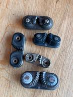 5 x schootklem / cam cleat / stopper, Watersport en Boten, Ophalen of Verzenden, Gebruikt, Lijn of Blok