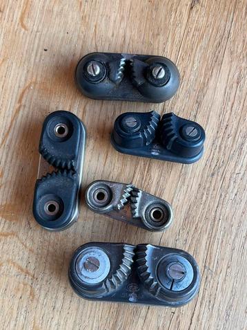 5 x schootklem / cam cleat / stopper beschikbaar voor biedingen
