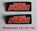 set KTM logo patches SMR XF 250 450 690 adventure duke 1290, Motoren, Accessoires | Overige, Nieuw