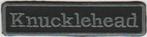 Harley Davidson Knucklehead stoffen opstrijk patch embleem #, Ophalen of Verzenden, Nieuw