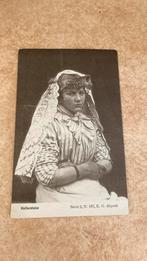 Zeeuws meisje met hoofdijzer krulbellen, Verzamelen, Ophalen of Verzenden, Voor 1920, Ongelopen, Klederdracht