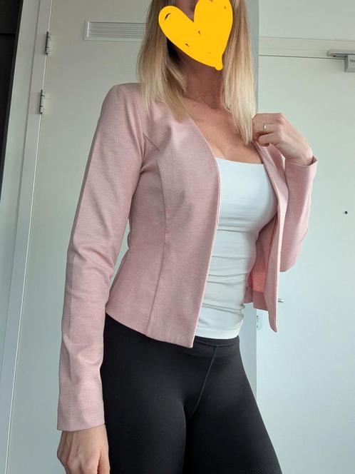 Lichtroze blazer van Ichi – Maat M - in perfecte staat, Kleding | Dames, Jasjes, Kostuums en Pakken, Zo goed als nieuw, Jasje