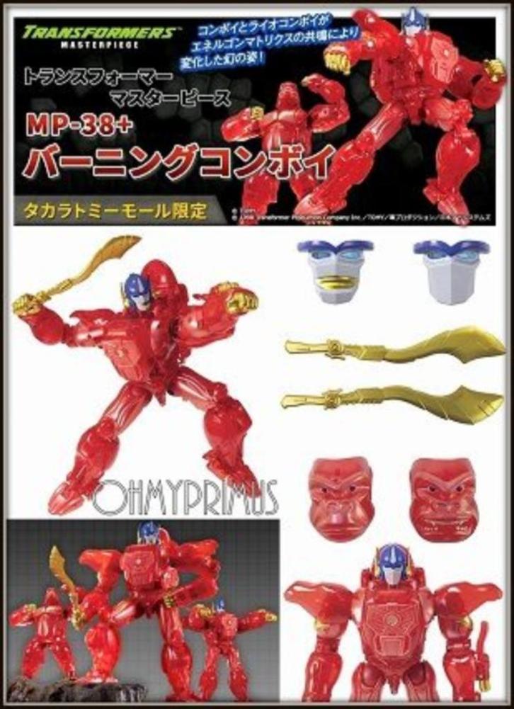 <IN STOCK> Takara Tomy MP-38+ Optimus Primal Burning Convoy, Verzamelen, Poppetjes en Figuurtjes, Nieuw, Verzenden